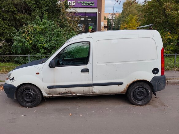 2005 Renault Kangoo I Рестайлинг, белый, 140000 рублей - вид 3