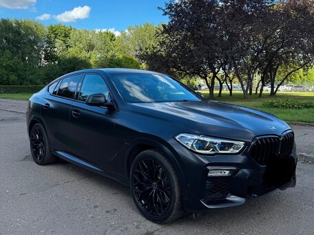 2020 BMW X6 M50d III (G06), чёрный, 6200000 рублей, вид 3