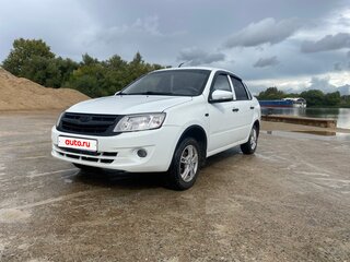2014 Lada (ВАЗ) Granta I, белый, 550000 рублей, вид 1