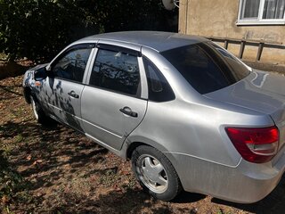 2013 Lada (ВАЗ) Granta I, серебристый, 360000 рублей, вид 5