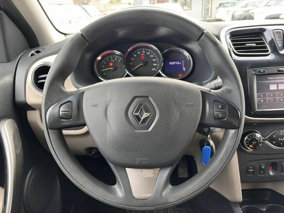 2014 Renault Logan II, синий, 642000 рублей - вид 16