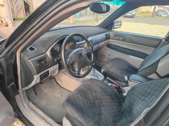 2002 Subaru Forester II, чёрный, 590000 рублей - вид 5