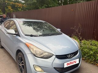 2011 Hyundai Elantra V (MD), голубой, 350000 рублей, вид 1