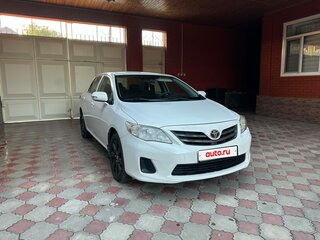 2012 Toyota Corolla X (E140, E150) Рестайлинг, белый, 1190000 рублей, вид 4