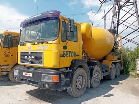 1997 MAN Автобетоносмесители, жёлтый, 2180000 рублей, вид 1