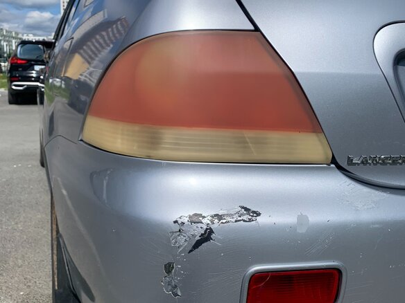 2003 Mitsubishi Lancer IX, серый, 250000 рублей - вид 8