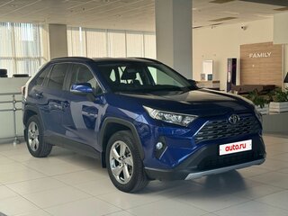 2021 Toyota RAV4 V (XA50), синий, 3449000 рублей, вид 3