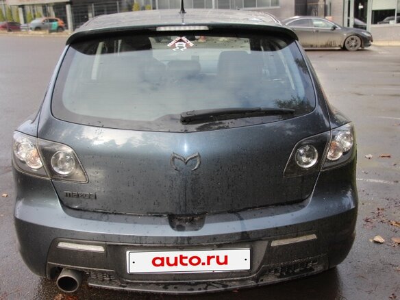 2008 Mazda 3 I (BK) Рестайлинг, серый, 1050000 рублей - вид 4