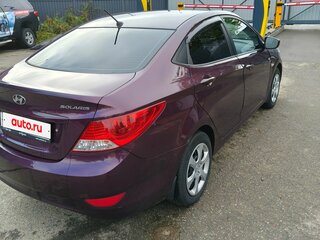 2011 Hyundai Solaris I, фиолетовый, 650000 рублей, вид 5