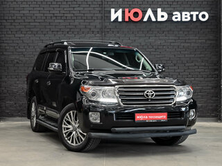 2014 Toyota Land Cruiser 200 Series Рестайлинг 1, чёрный, 3860000 рублей, вид 3