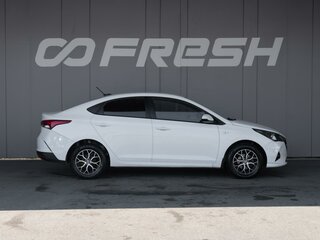 2021 Hyundai Solaris II Рестайлинг, белый, 1359000 рублей, вид 5
