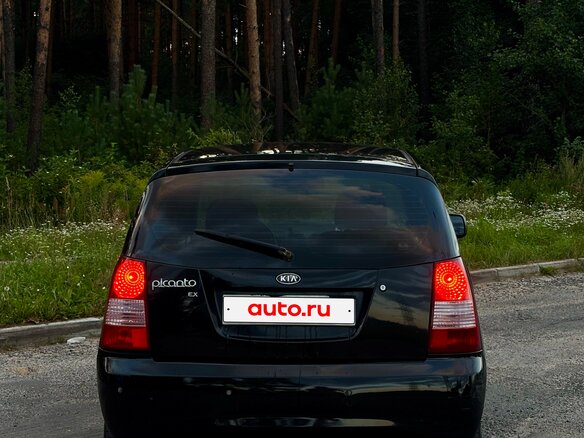 2007 Kia Picanto I, чёрный, 240000 рублей - вид 6
