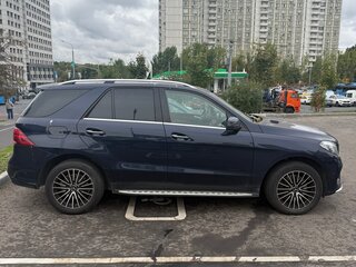 2018 Mercedes-Benz GLE 400 9G-Tronic I (W166), синий, 3650000 рублей, вид 3