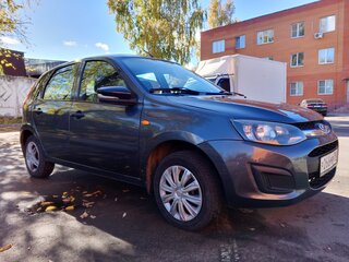 2015 Lada (ВАЗ) Kalina II, серый, 380000 рублей, вид 4