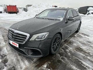 2017 Mercedes-Benz S-Класс AMG 63 AMG Long III (W222, C217) Рестайлинг, чёрный, 7750000 рублей, вид 1