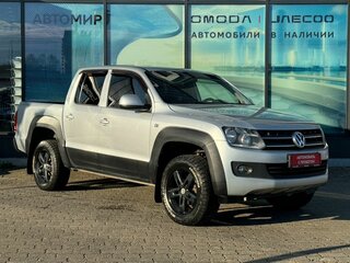 2016 Volkswagen Amarok Double Cab full-time I, серебристый, 1790000 рублей, вид 3