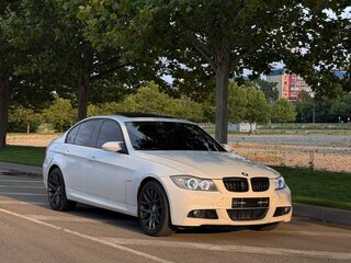 2007 BMW 3 серии 318i V (E90/E91/E92/E93), белый, 900000 рублей, вид 3
