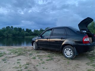 2011 Lada (ВАЗ) Kalina I, синий, 170000 рублей, вид 4
