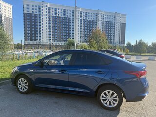 2021 Hyundai Solaris II Рестайлинг, синий, 1900000 рублей, вид 5