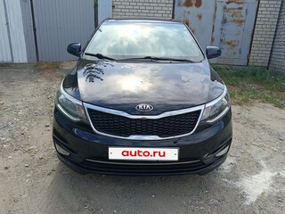 2015 Kia Rio III Рестайлинг, чёрный, 1000000 рублей, вид 2