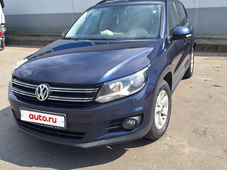 2013 Volkswagen Tiguan I Рестайлинг, синий, 1150000 рублей, вид 1