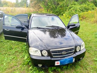 2006 Kia Magentis I Рестайлинг, чёрный, 245000 рублей, вид 2