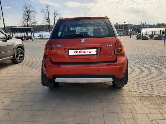 2011 Suzuki SX4 I (Classic) Рестайлинг, оранжевый - вид 5