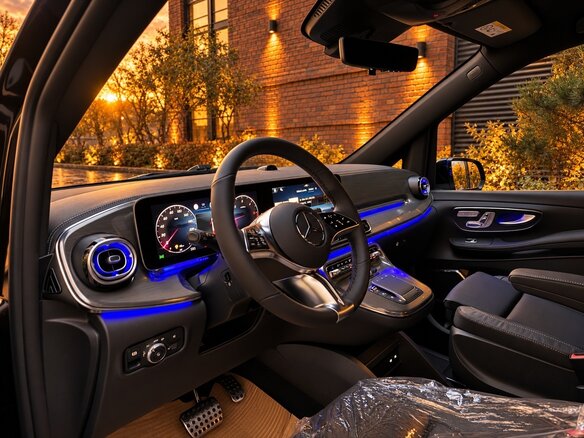 2026 Mercedes-Benz V-Класс Extra Long 300 d экстра длинный III (W447) Рестайлинг 2, чёрный, 13990000 рублей - вид 9