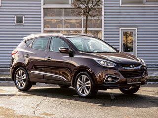 2015 Hyundai ix35 I Рестайлинг, коричневый, 1325000 рублей, вид 3