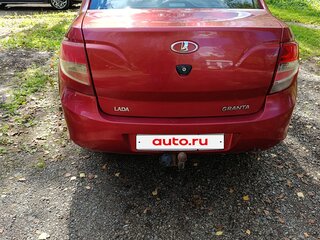 2013 Lada (ВАЗ) Granta I, красный, 220000 рублей, вид 3