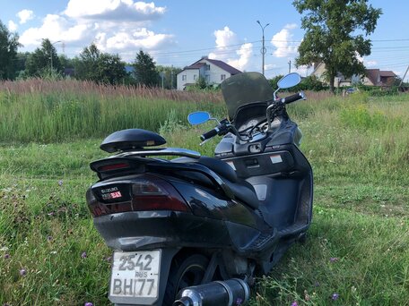 2003 Suzuki Burgman (SkyWave) 400, чёрный, 195000 рублей, вид 5