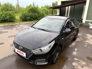 2017 Hyundai Solaris II, чёрный, 960000 рублей, вид 2