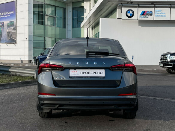 2021 Skoda Rapid II, серый - вид 5