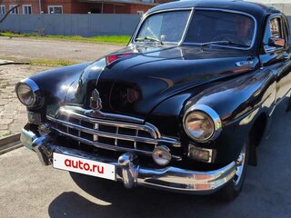 1955 ГАЗ 12 ЗИМ, чёрный, 3600000 рублей, вид 1