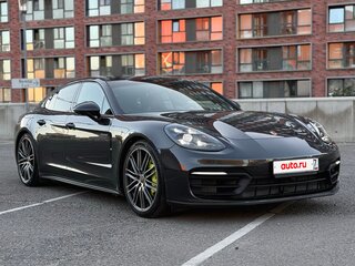 2021 Porsche Panamera 4 E-Hybrid II Рестайлинг, серый, 8700000 рублей, вид 4