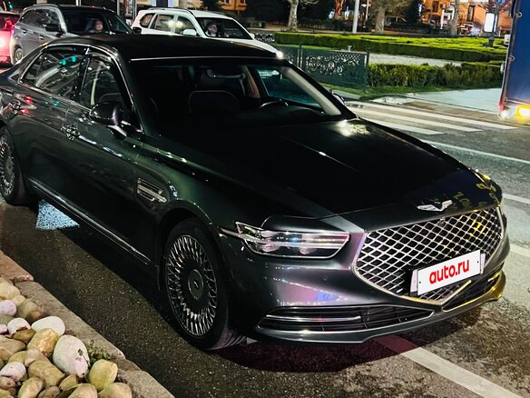 2021 Genesis G90 I Рестайлинг, серый, 4000000 рублей - вид 14
