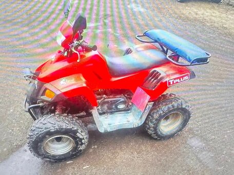 2010 Stels ATV-110, красный, 70000 рублей, вид 1
