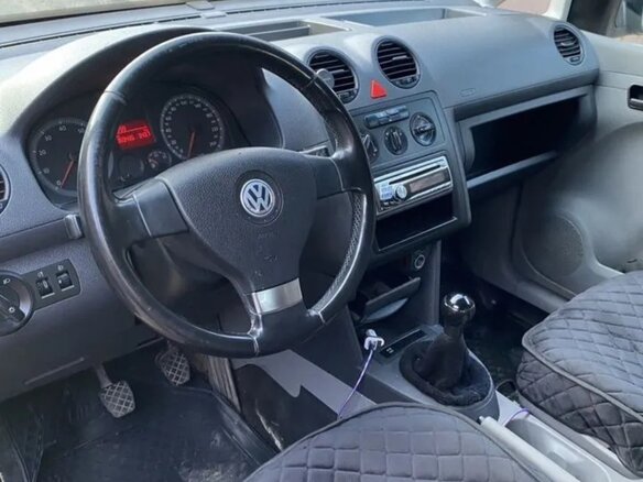 2008 Volkswagen Caddy III, красный - вид 6