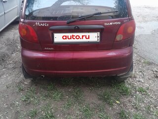 2005 Daewoo Matiz I Рестайлинг, красный, 190000 рублей, вид 2