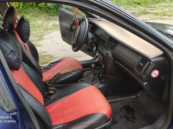 1998 Opel Vectra B, синий, 150000 рублей - вид 6