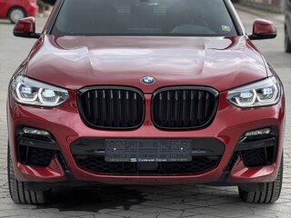 2021 BMW X4 M40d II (G02), красный, 6900000 рублей, вид 2