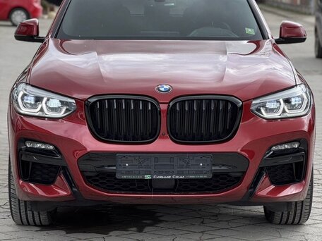 2021 BMW X4 M40d II (G02), красный, 6900000 рублей, вид 2