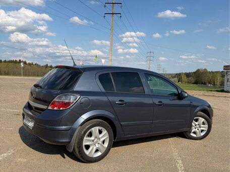 2008 Opel Astra H Рестайлинг, синий, 485500 рублей, вид 2
