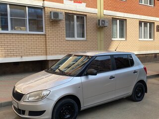 2010 Skoda Fabia II Рестайлинг, серебристый, 470000 рублей, вид 2