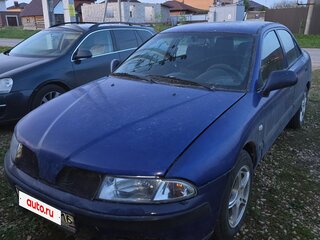 2002 Mitsubishi Carisma I Рестайлинг, синий, 199000 рублей, вид 1