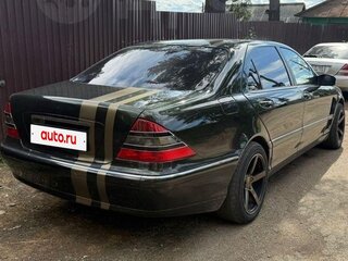 2001 Mercedes-Benz S-Класс 500 Long IV (W220), чёрный, 900000 рублей, вид 3