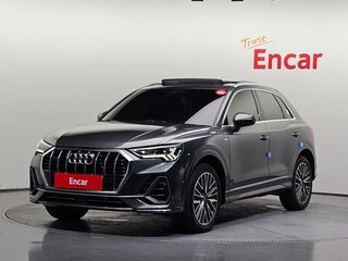 2022 Audi Q3 35 TDI II (F3), чёрный, 3200000 рублей, вид 2
