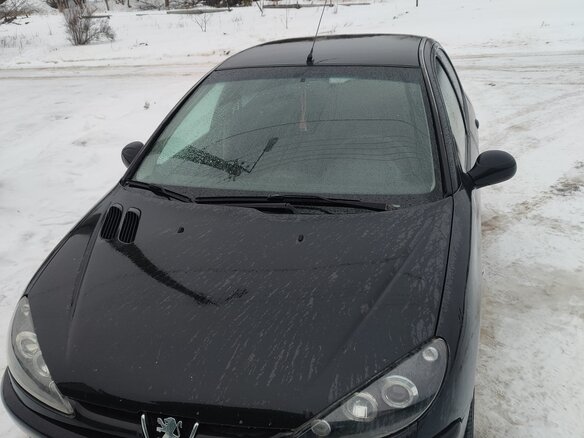 2007 Peugeot 206, чёрный, 270000 рублей - вид 2