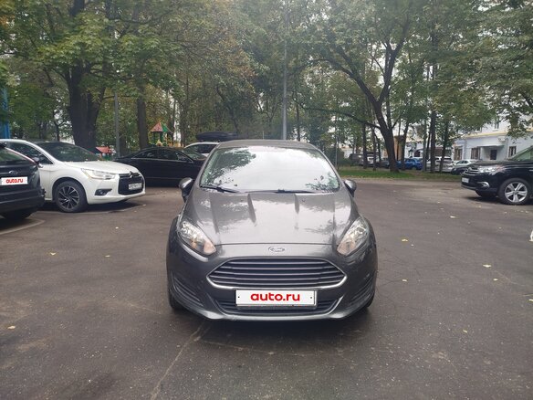 2018 Ford Fiesta Mk6 Рестайлинг, серый