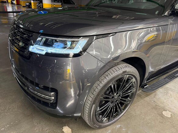 2026 Land Rover Range Rover D350 MHEV Long V, чёрный - вид 11